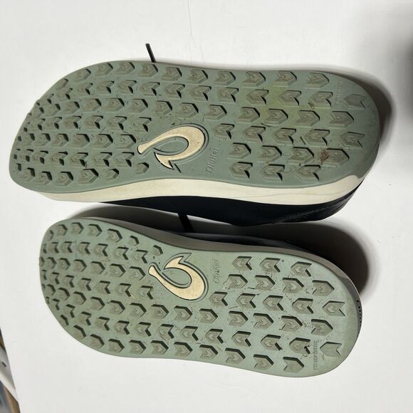 OluKai Mens Wai'alae Golf Shoes Size 10 Black - Picture 5 of 6